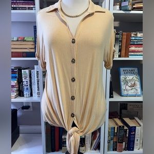 Unique knotted tunic